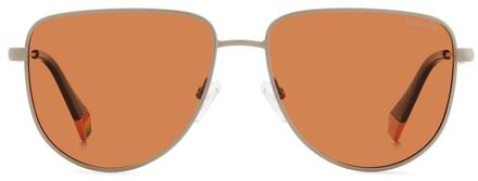 Polaroid Aviator Zonnebril Pld 6196s Stijl Bruin - One Size