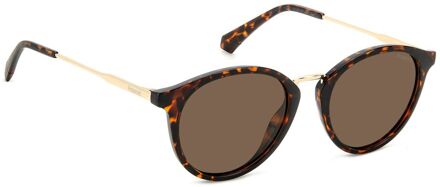 Polaroid Bruine Hars Zonnebril