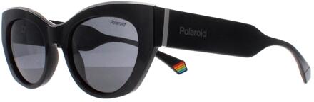 Polaroid Cat Eye Vrouwen Zwart Grijs Gepolariseerd PLD 6199/S/X - One Size