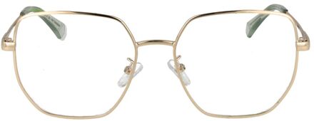 Polaroid Gouden Metalen Bril (Monturen) - maat