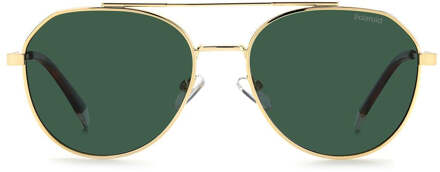 Polaroid Gouden RVS Zonnebril