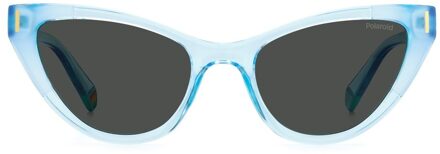 Polaroid Kat-Oog Zonnebril Pld6174s Lichtblauw - One Size