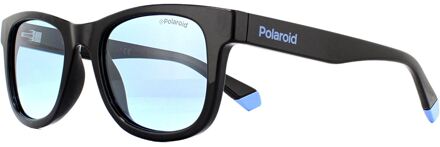 Polaroid Kinderen Zonnebril 8009/N/NIEUW D51 C3 Zwart Blauw Blauw Gepolariseerd - maat