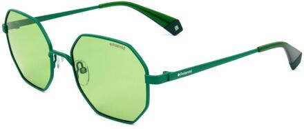 Polaroid Octagon Zonnebril Groene Frame Pld6067s Mint - One Size