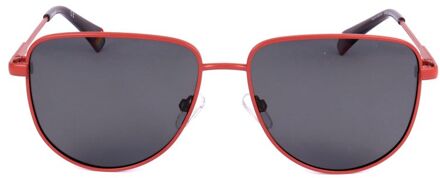 Polaroid Oranje RVS Zonnebril