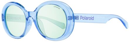 Polaroid Paarse Plastic Zonnebril - maat