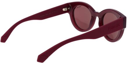 Polaroid Paarse Plastic Zonnebril