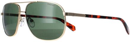 Polaroid PLD 2074/S/X J5G UC goudgroen gepolariseerde zonnebril - maat