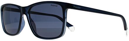 Polaroid PLD 4137/S PJP C3 blauw blauw gepolariseerde zonnebril - One Size