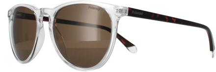 Polaroid PLD 4152/S 900 SP transparant en havana brons gepolariseerde zonnebril - One Size