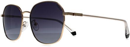 Polaroid PLD 4168/G/S/X J5G WJ goud paars gradiënt gepolariseerde zonnebril - maat