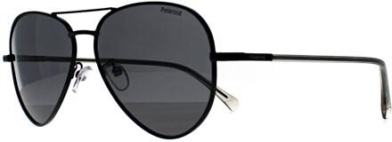 Polaroid PLD 4186/G/S/X 807 M9 zwart grijs gepolariseerde zonnebril - maat