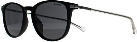 Polaroid PLD 4187/G/S/X 807 M9 zwart grijs gepolariseerde zonnebril - maat