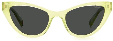 Polaroid Pld 6174s Cat Eye Zonnebril - maat Geel