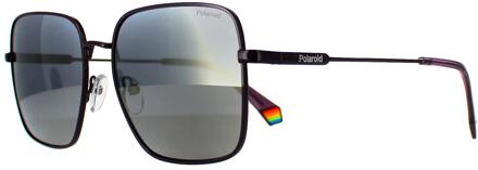 Polaroid PLD 6194/S/X B3V LM violet grijs goud gepolariseerde zonnebril - maat Paars
