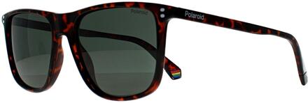 Polaroid PLD 6232/S 086 UC havana groen gepolariseerde zonnebril Bruin - One Size