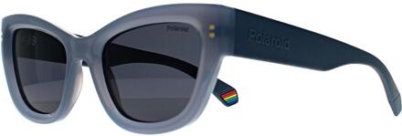 Polaroid PLD 6237/S/X MVU C3 azuurblauw gepolariseerde zonnebril - One Size