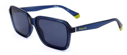 Polaroid Pld6161s Vierkante Zonnebril - maat Paars