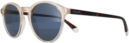 Polaroid Ronde Heren Geel Grijs Gepolariseerd PLD 4153/S - maat