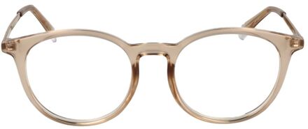 Polaroid Ronde Montuur Bril Bruin