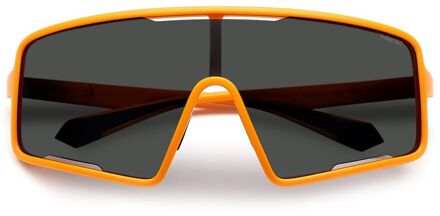 Polaroid Sport Oranje Plastic Zonnebril