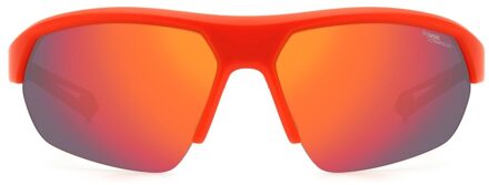 Polaroid Sportzonnebril met gepolariseerde lenzen Oranje - One Size