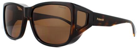 Polaroid suncovers zonnebril PLD 9016/s 086 Hij havana bruin koper gepolariseerd - One Size