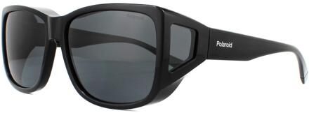 Polaroid Suncovers zonneBril PLD 9016/S 807 M9 Zwart grijs gepolariseerd