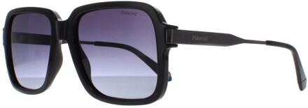 Polaroid Vierkant Heren Zwart Grijs Gradiënt Gepolariseerd PLD 6220/S/X - maat