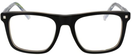 Polaroid Vierkante Montuur Bril Zwart