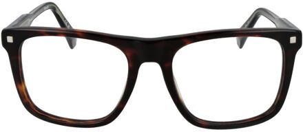 Polaroid Volle rand vierkante brillen Donker Bruin