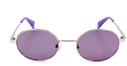 Polaroid Zilveren Metalen Zonnebril