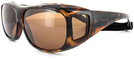 Polaroid Zonnebril 08535 0bm/he Unisex Bruin