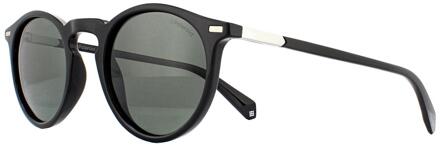 Polaroid Zonnebril 2086/s 807/uc Unisex Zwart Met Groene Lens
