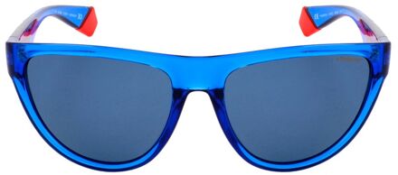 Polaroid Zonnebril Classic Wayfarer Stijl Hemelsblauw