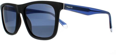 Polaroid zonnebril PLD 2102/s/x 0vk C3 Zwart transparant blauw gepolariseerd - One Size