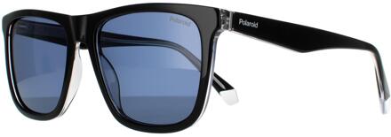 Polaroid zonnebril PLD 2102/s/x 7c5 C3 Zwart blauw gepolariseerd - One Size