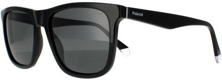 Polaroid zonnebril PLD 2102/s/x 807 M9 Zwart grijs gepolariseerd - One Size