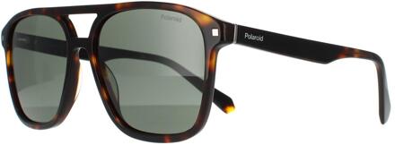 Polaroid zonnebril PLD 2118/s/x 086 UC Dark Havana Green Polarisatie - maat Bruin