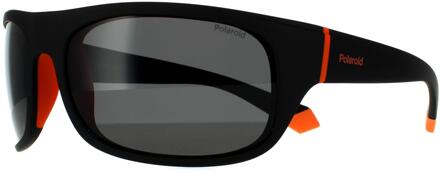 Polaroid zonnebril PLD 2125/s 8LZ M9 Zwart oranje grijs gepolariseerd