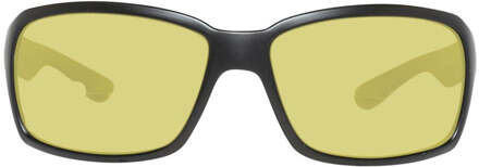 Polaroid Zwarte Gespoten Zonnebril - One Size