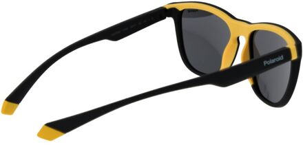 Polaroid Zwarte Kunststof Zonnebril - maat