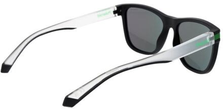 Polaroid Zwarte Polycarbonaat Zonnebril - maat