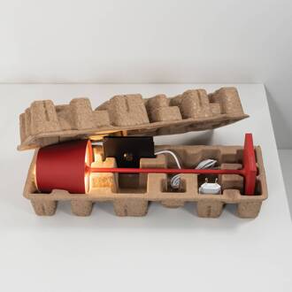 Poldina micro acculamp IP65 rood