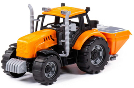 Polesie ® Tractor PROGRESS met kunstmeststrooier Oranje