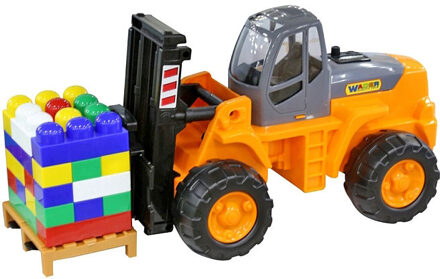 Polesie Wader Heftruck Constructie Set 49x22x23 Cm Oranje 1450574