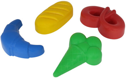 Polesie Zandvormenset Voedsel, 4dlg.