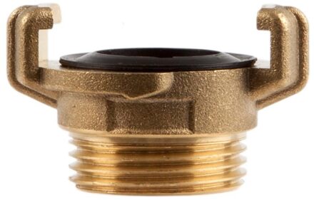 Polet Klauwkoppeling 1"-25MM Buitendraad Messing