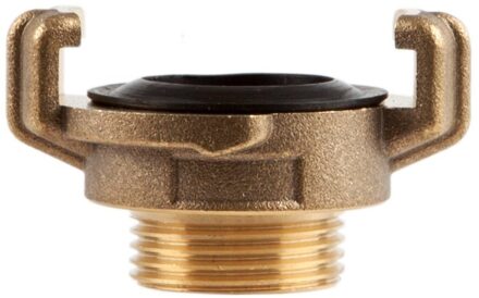 Polet Klauwkoppeling 3/4"-19MM Buitendraad Messing