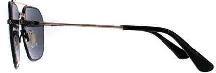 Police Aviator Heren Glimmend Roze Goud Rookspiegel Blauw SPLF64 Octane 1 - maat